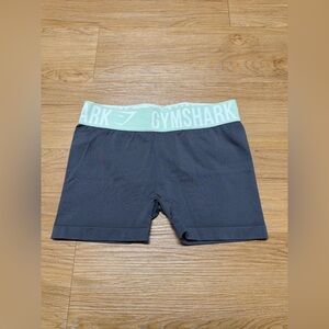 Gymshark Charcoal and Light Green Shorts